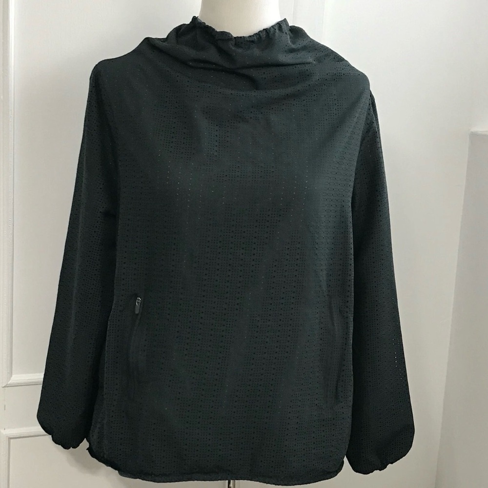 Fabletics Gray Textured Jacket - image 1